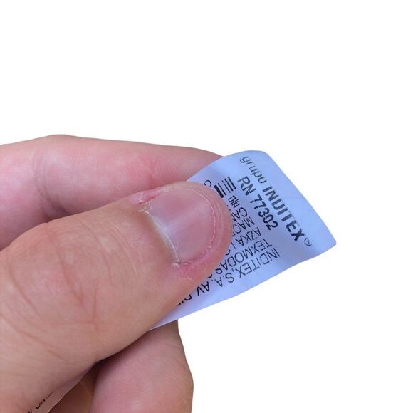 32. Zara Midi Dress With Straps Small Orange - Picture 4 of 8